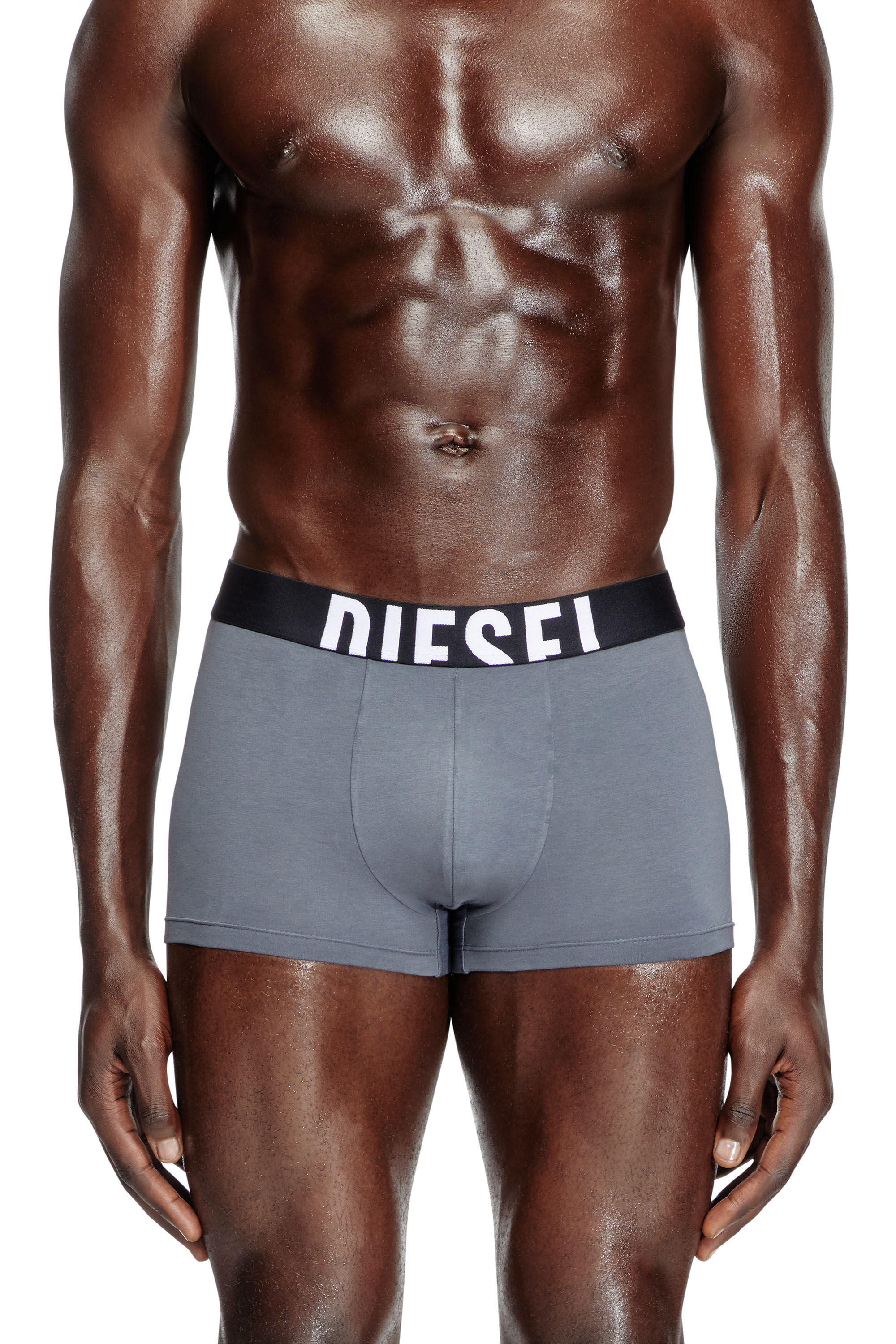 Diesel - DAMIEN-D-POP-3PACK-40, Set di tre boxer in cotone stretch Uomo in Multicolor - 3