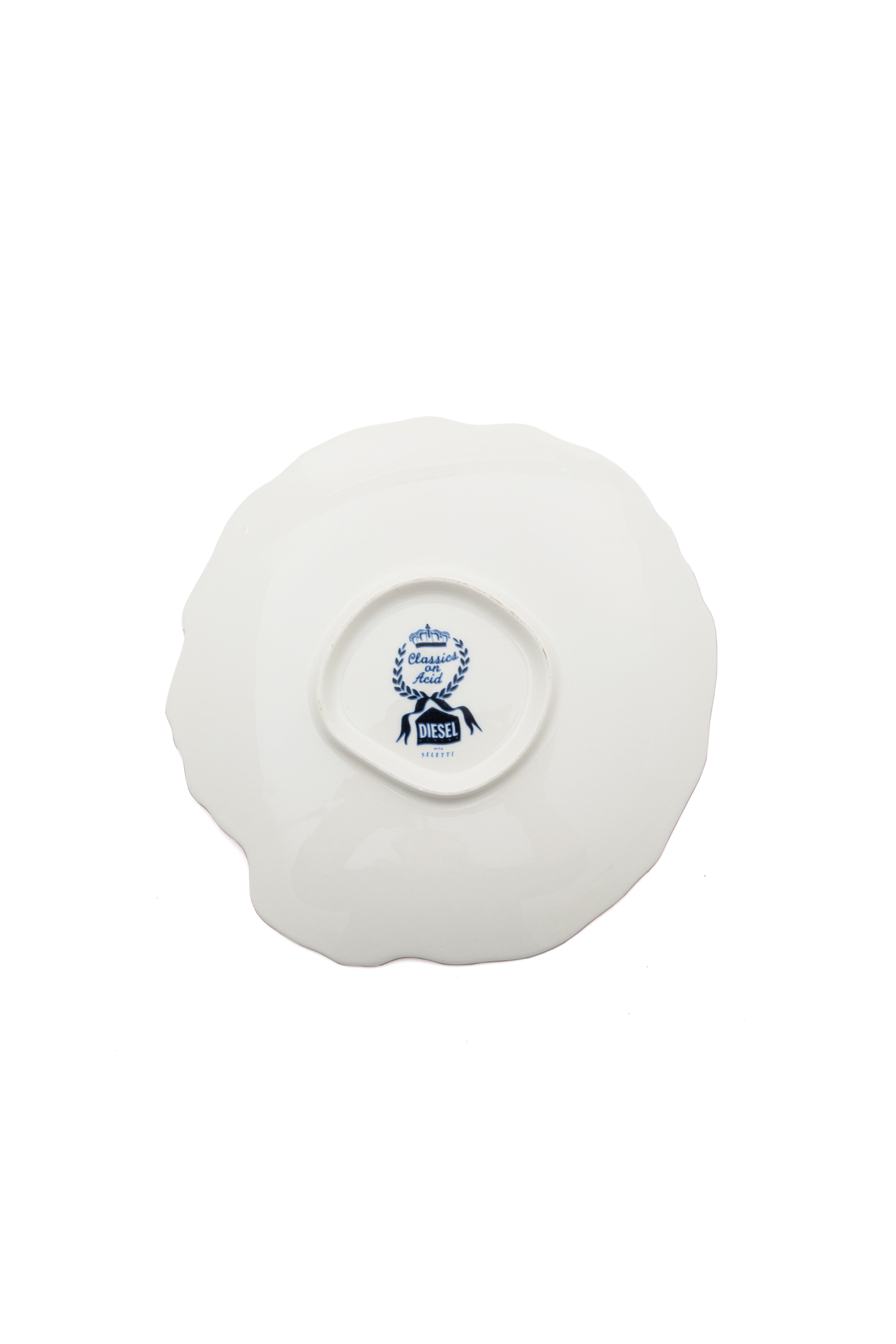 Diesel - 11233 DESSERT PLATE IN PORCELAIN"CLASSIC, Piatto da dessert in porcellana Unisex in Multicolor - 2
