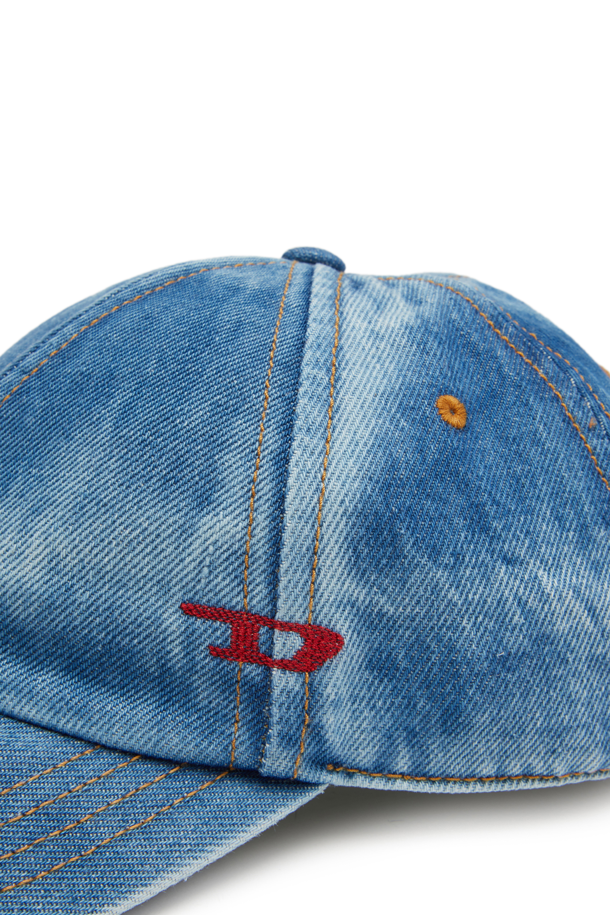 Diesel - C-LIB-2, Berretto da baseball in denim Uomo in Blu - 3