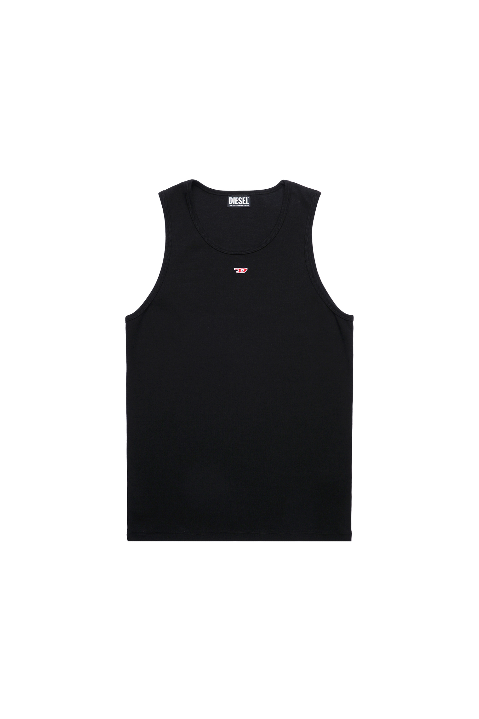 Diesel - T-LIFTY-D, Canotta con mini logo D applicato Uomo in Nero - 3