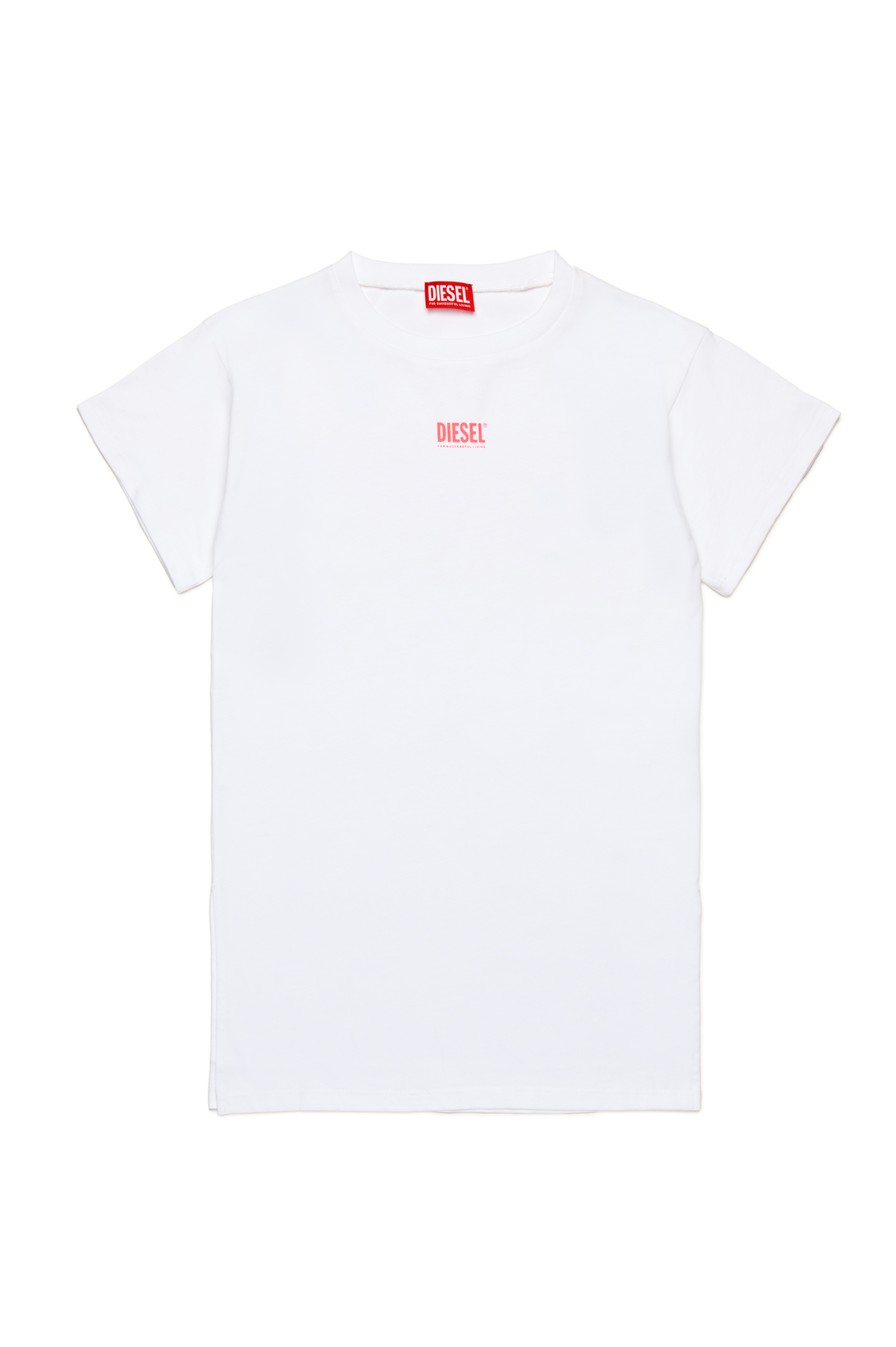 Diesel - MCUTIS, Abito da spiaggia con piccolo logo Donna in Bianco - 1
