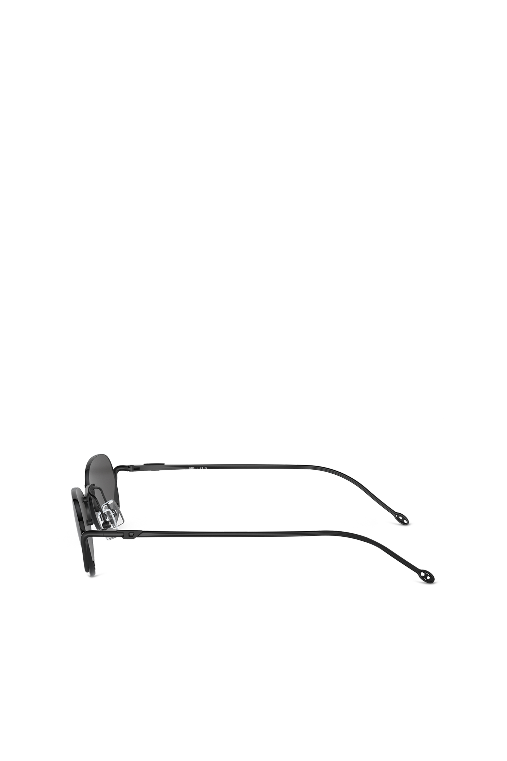 Diesel - 0DL1004, Occhiali da sole ovali Unisex in Nero - 2