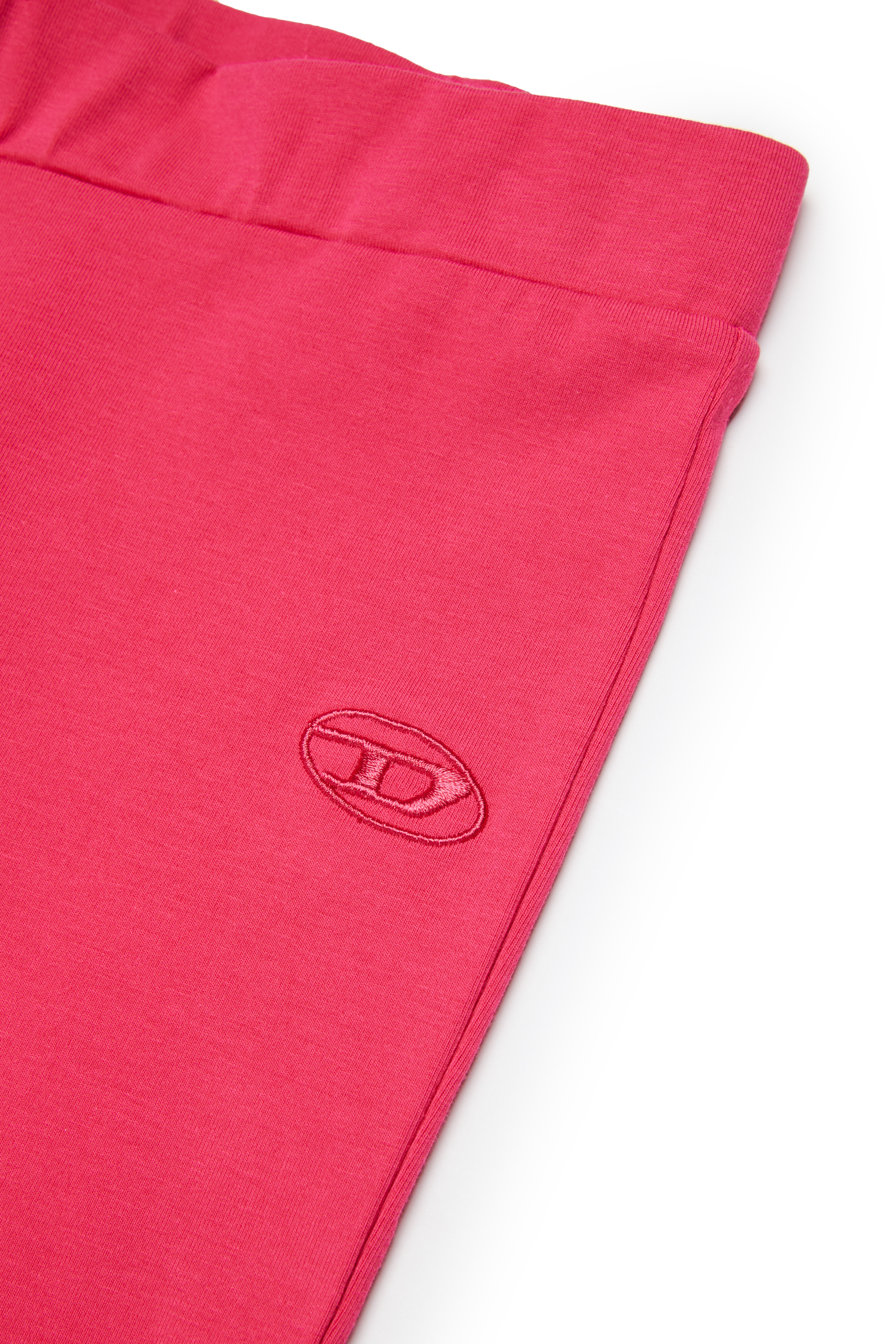 Diesel - PKIA, Leggings flared con ricamo Oval D Donna in Rosa - 4