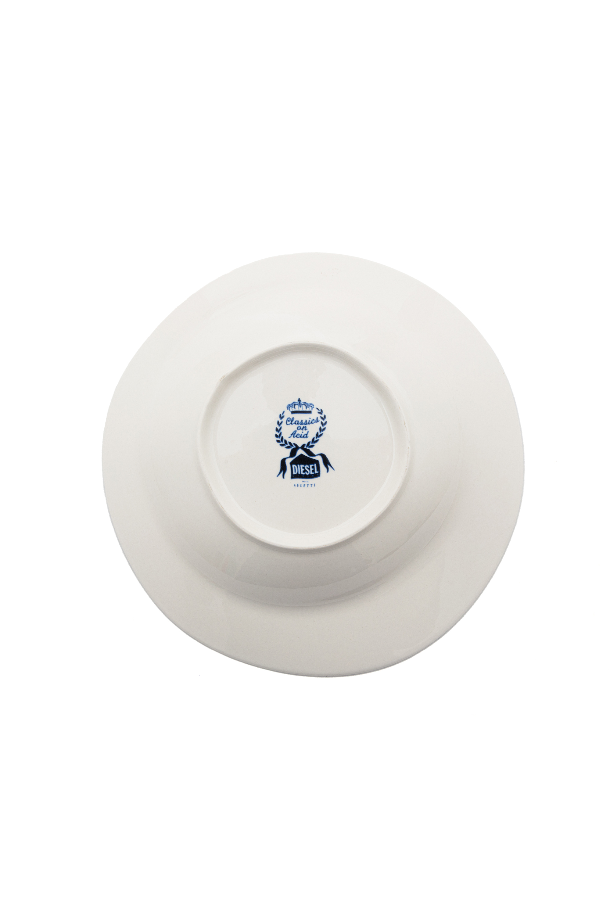 Diesel - 11222 SOUP PLATE IN PORCELAIN "CLASSIC O, Piatto fondo in porcellana Unisex in Multicolor - 2