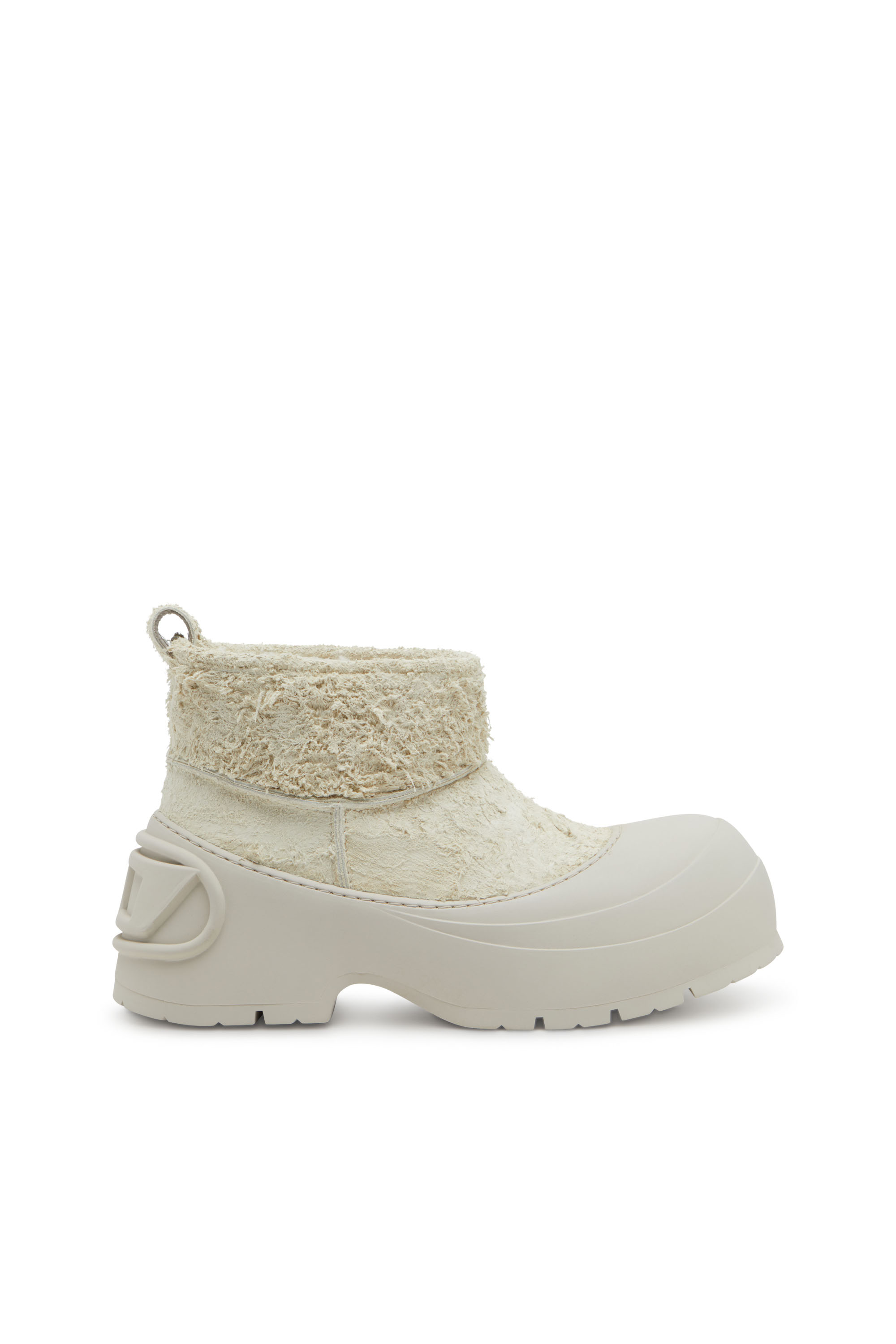 Diesel - D-DONALD MONTONE, D-Donald-Stivaletto chunky con suola carrarmato Uomo in Bianco - 1