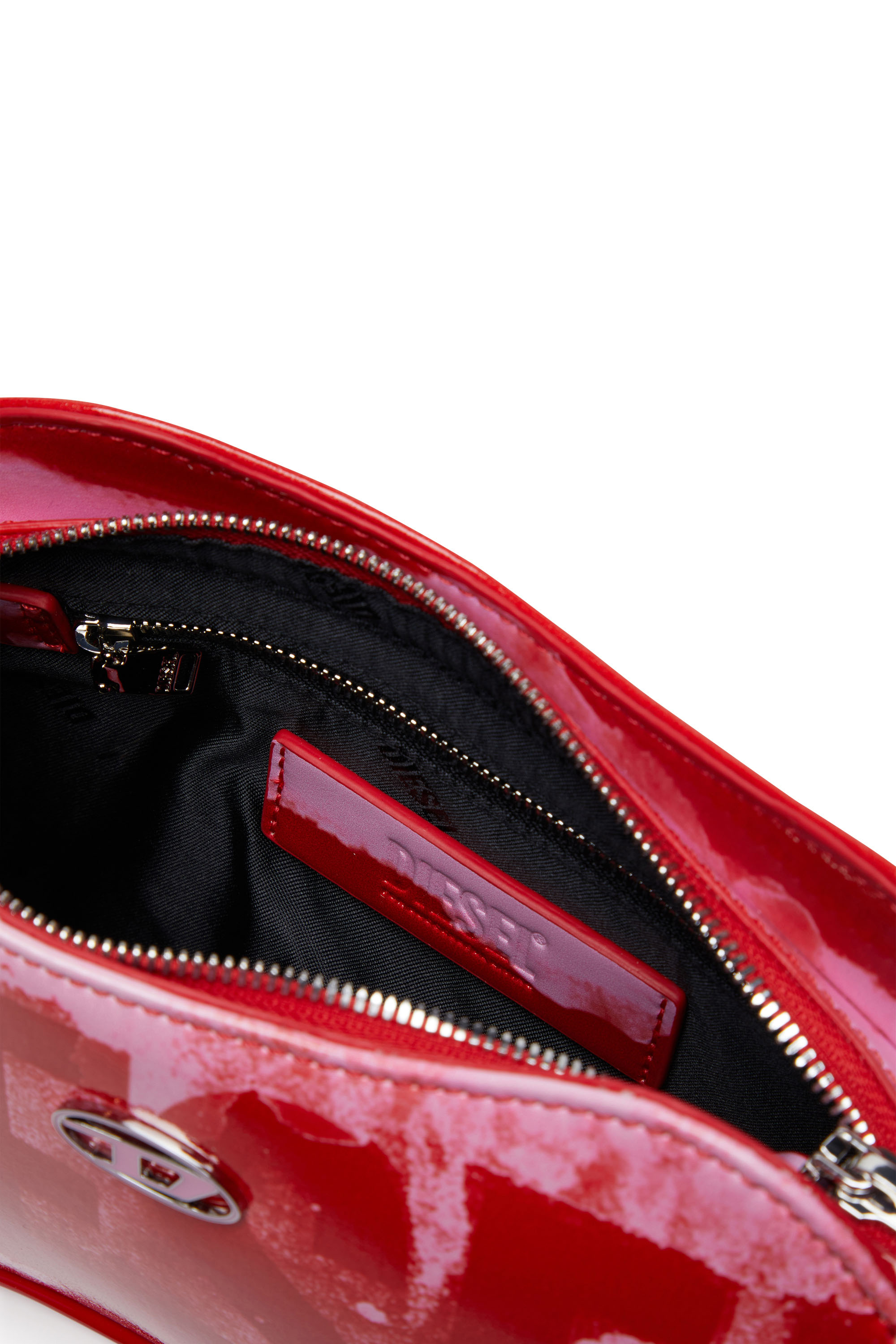 Diesel - PLAY SHOULDER, Play-Borsa in PU stampato lucido Donna in Multicolor - 4