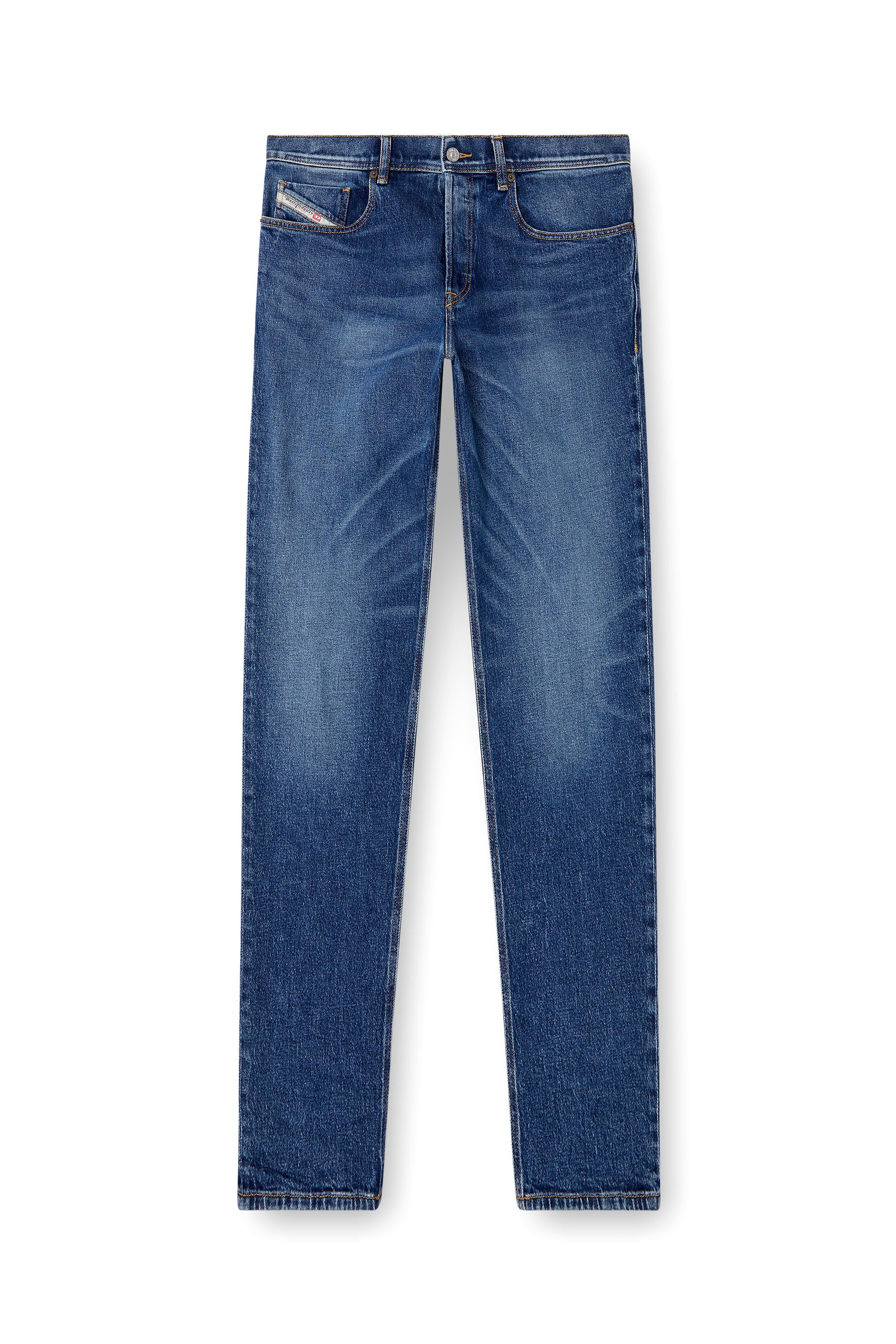 Diesel - Regular Jeans 2023 D-Finitive 09L21 Uomo, Blu medio - Image 3
