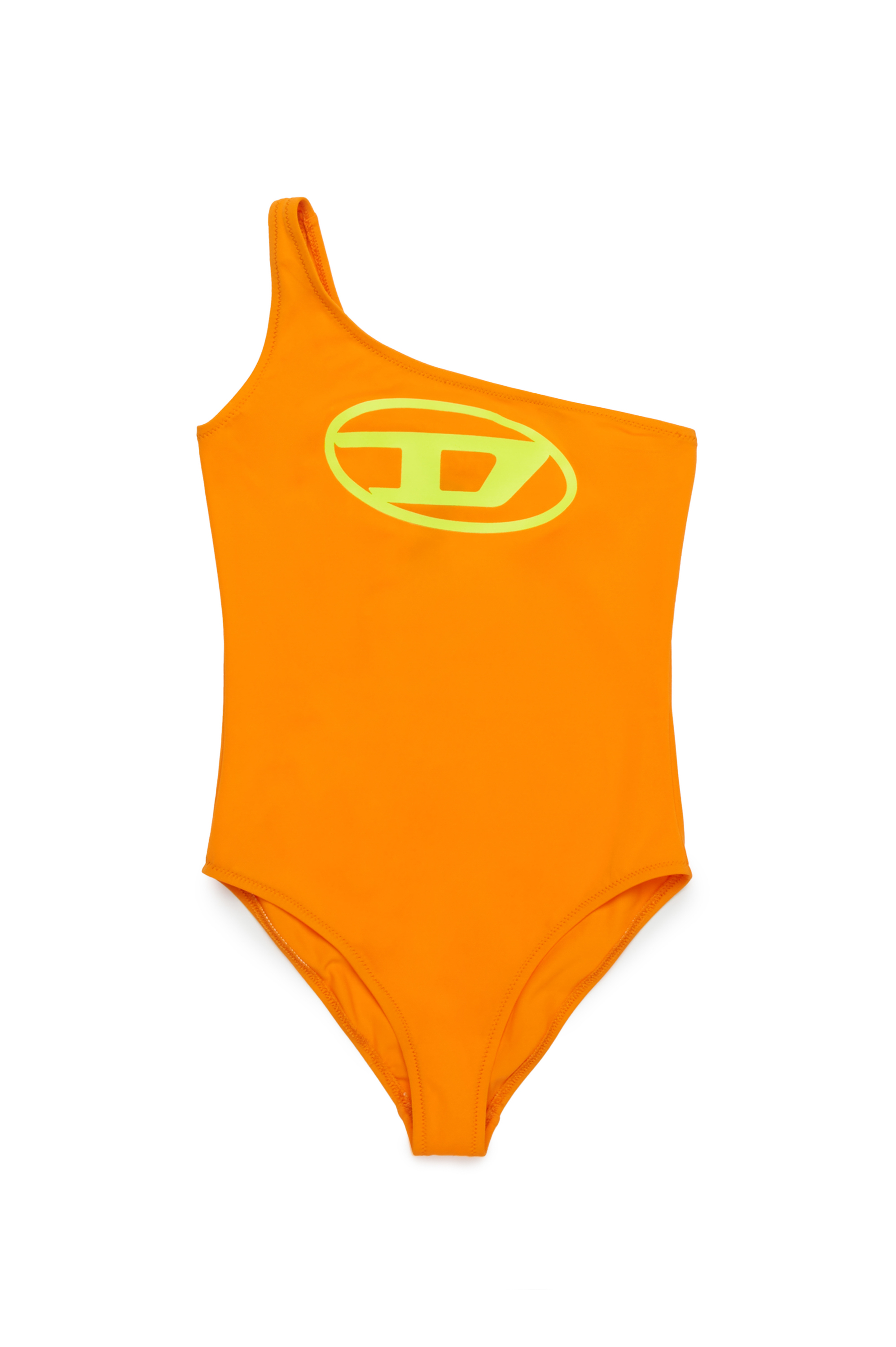 Diesel - MUNNYX, Costume intero monospalla con logo Oval D Donna in Arancione - 1