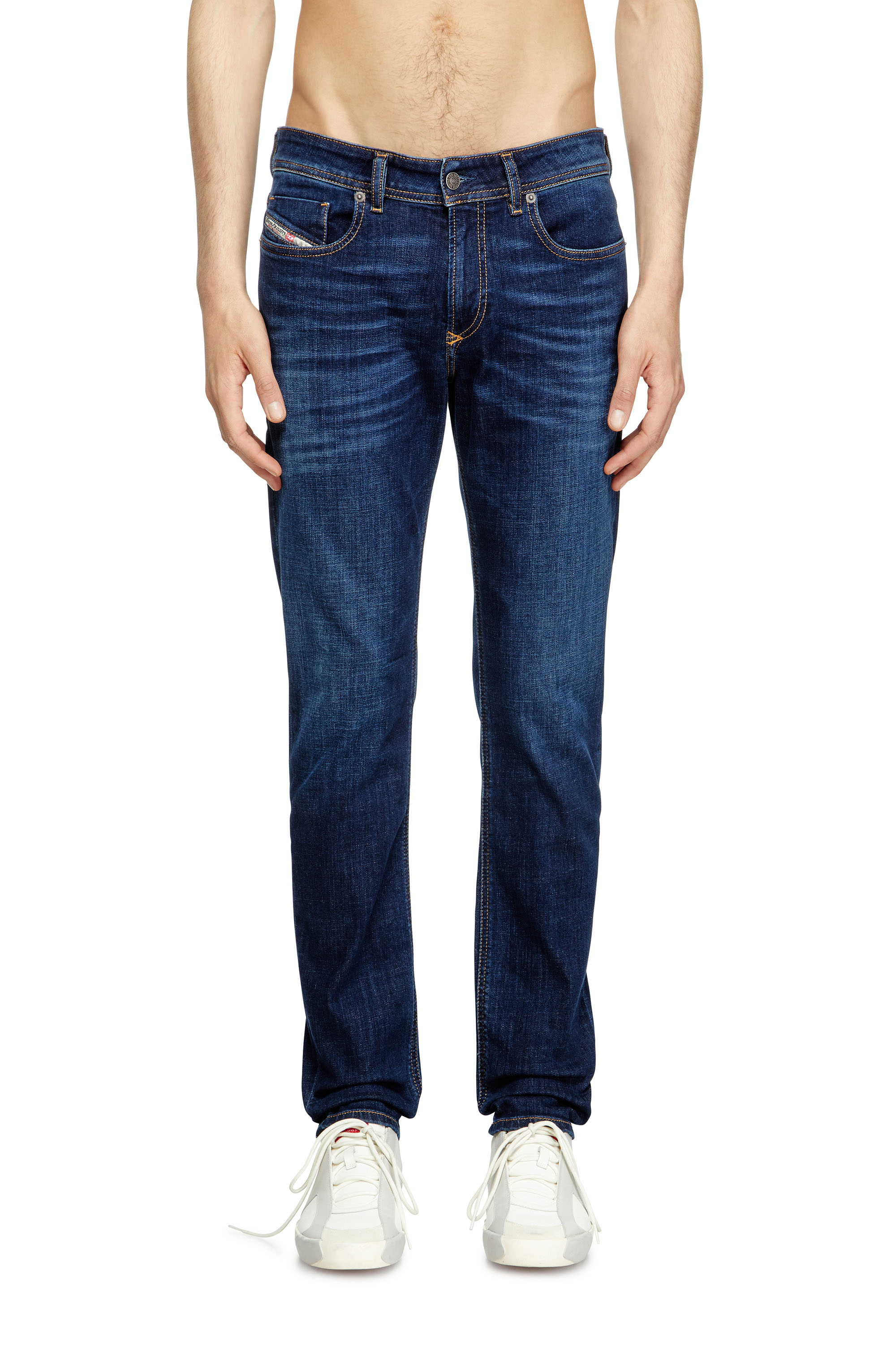 Diesel - Skinny Jeans 1979 Sleenker 09J17 Uomo, Blu Scuro - Image 1
