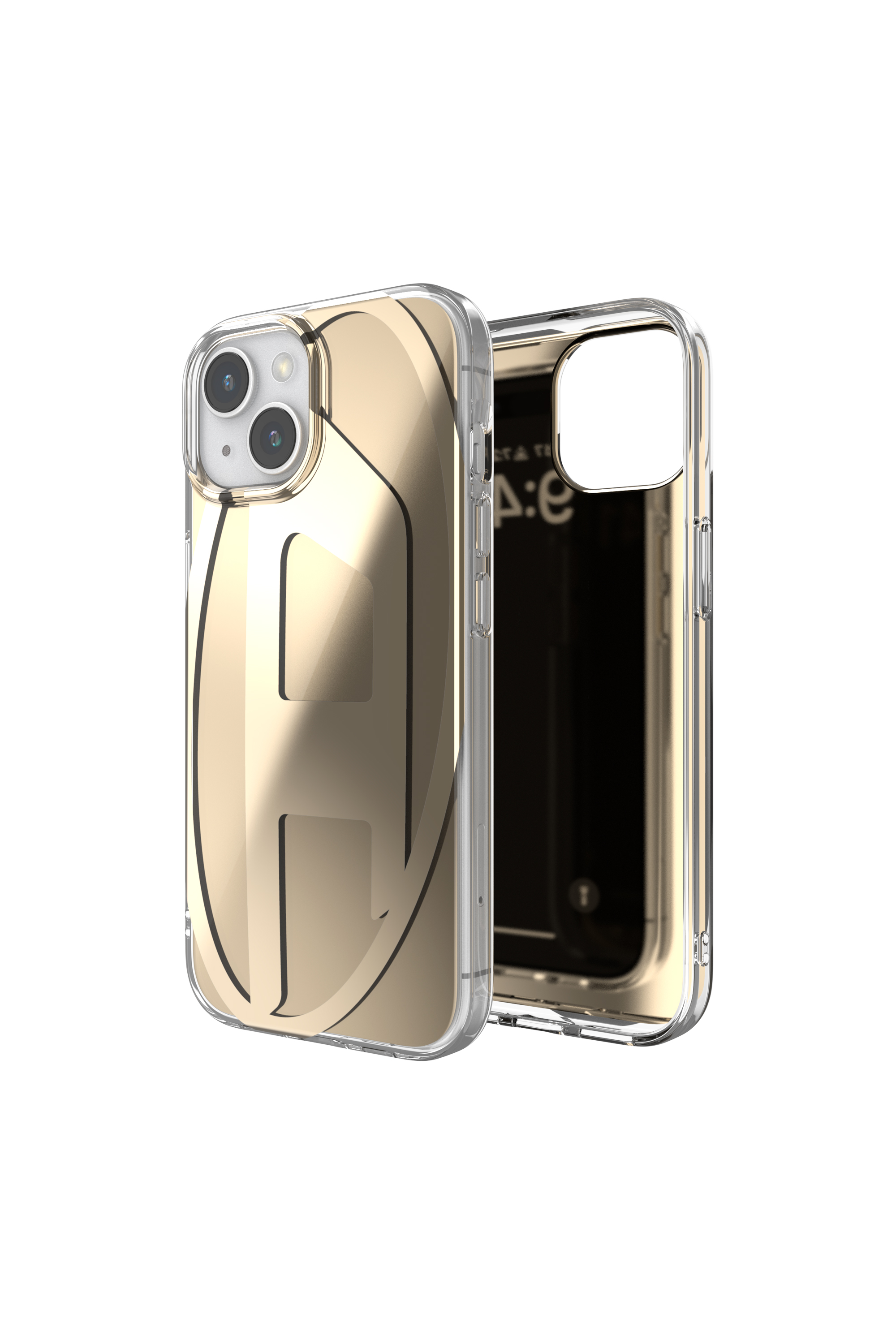 Diesel - 54088 MOULDED CASE, Cover Oval D iP15 Unisex in Oro - 1