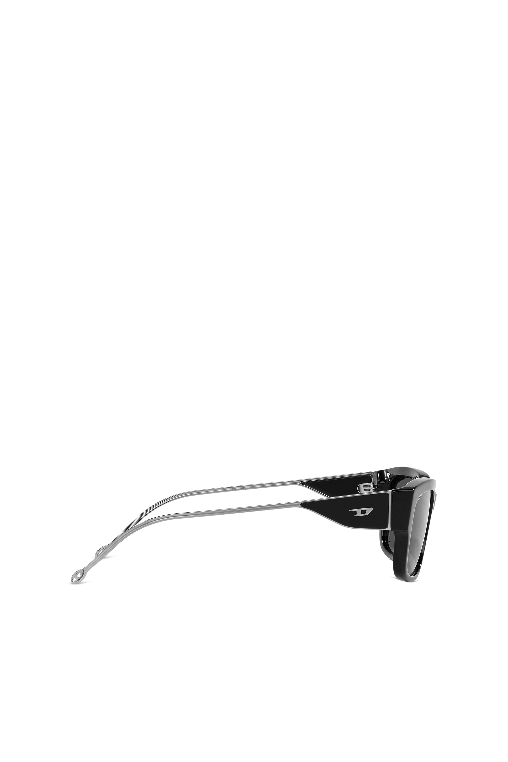 Diesel - 0DL2002 SIZE 56, Occhiali da sole rettangolari Unisex in Nero - 2
