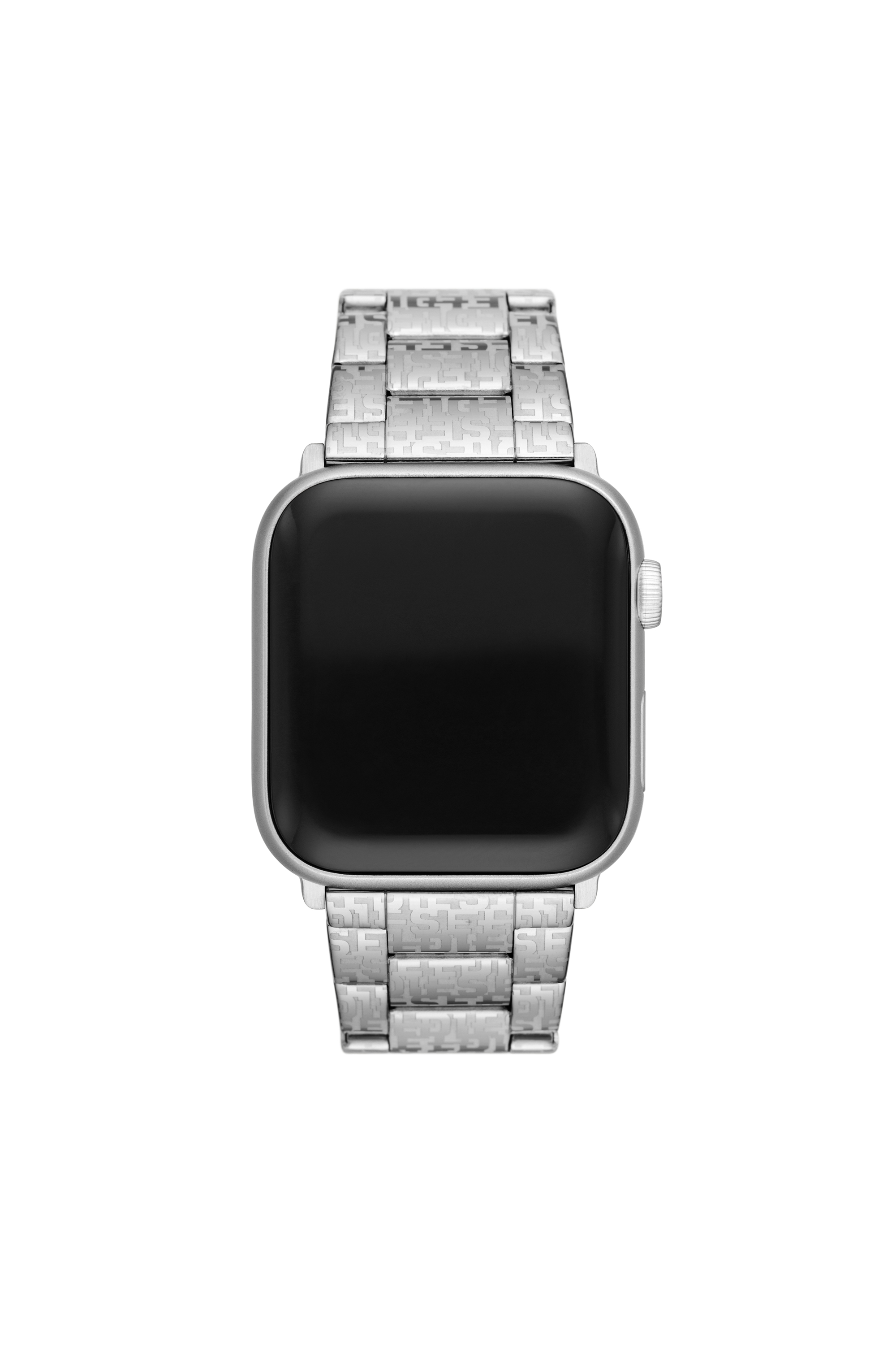 Diesel - DSS0017, Cinturino in acciaio inossidabile per Apple Watch®, 42mm, 44mm, e 45mm. Unisex in Argento - 3