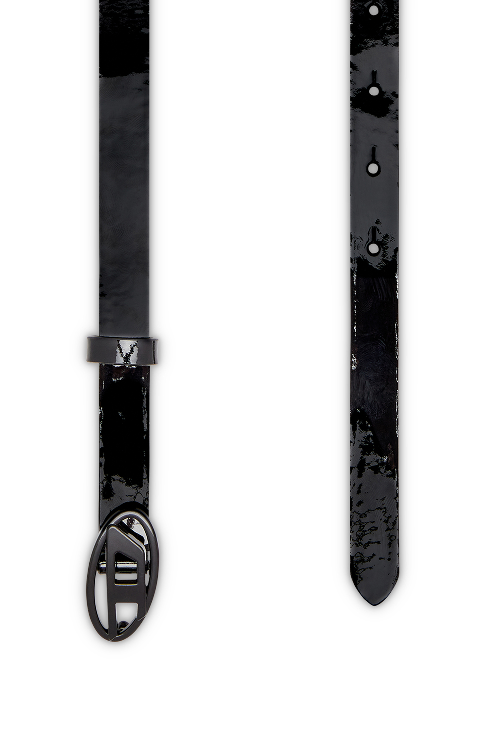 Diesel - B-PLAY 15, Cintura 1.5 cm sottile in pelle Donna in Nero - 2