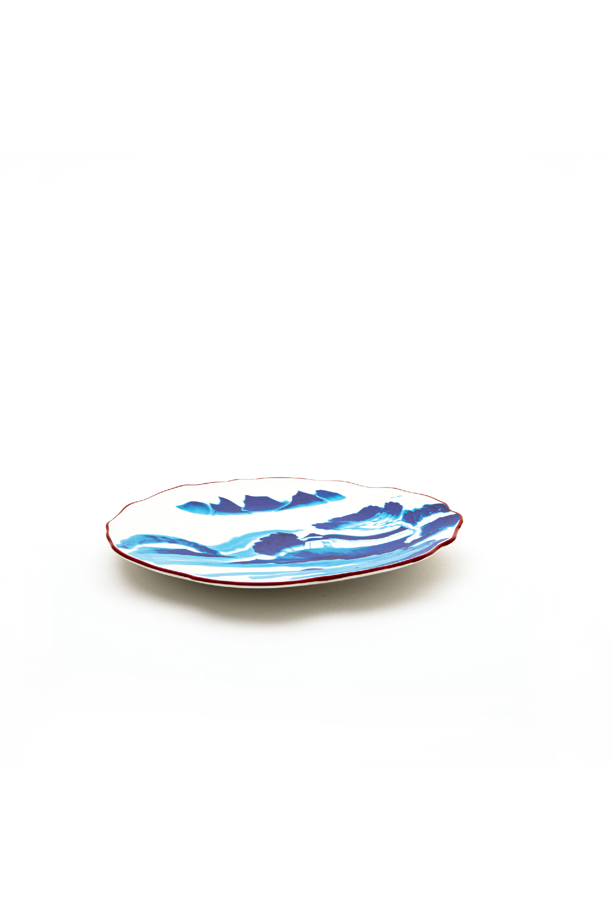 Diesel - 11233 DESSERT PLATE IN PORCELAIN"CLASSIC, Piatto da dessert in porcellana Unisex in Multicolor - 3
