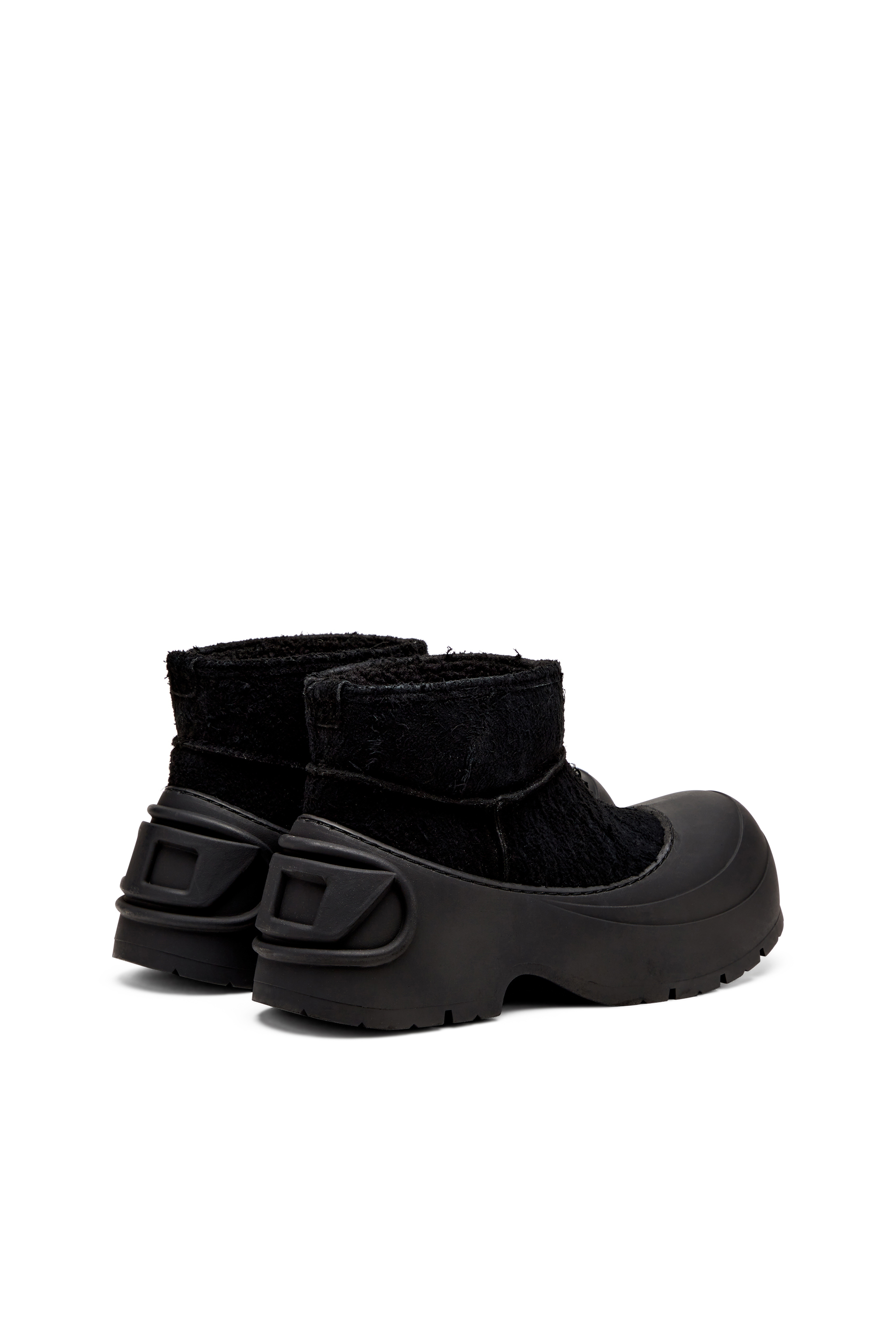 Diesel - D-DONALD MONTONE, D-Donald-Stivaletto chunky con suola carrarmato Uomo in Nero - 3