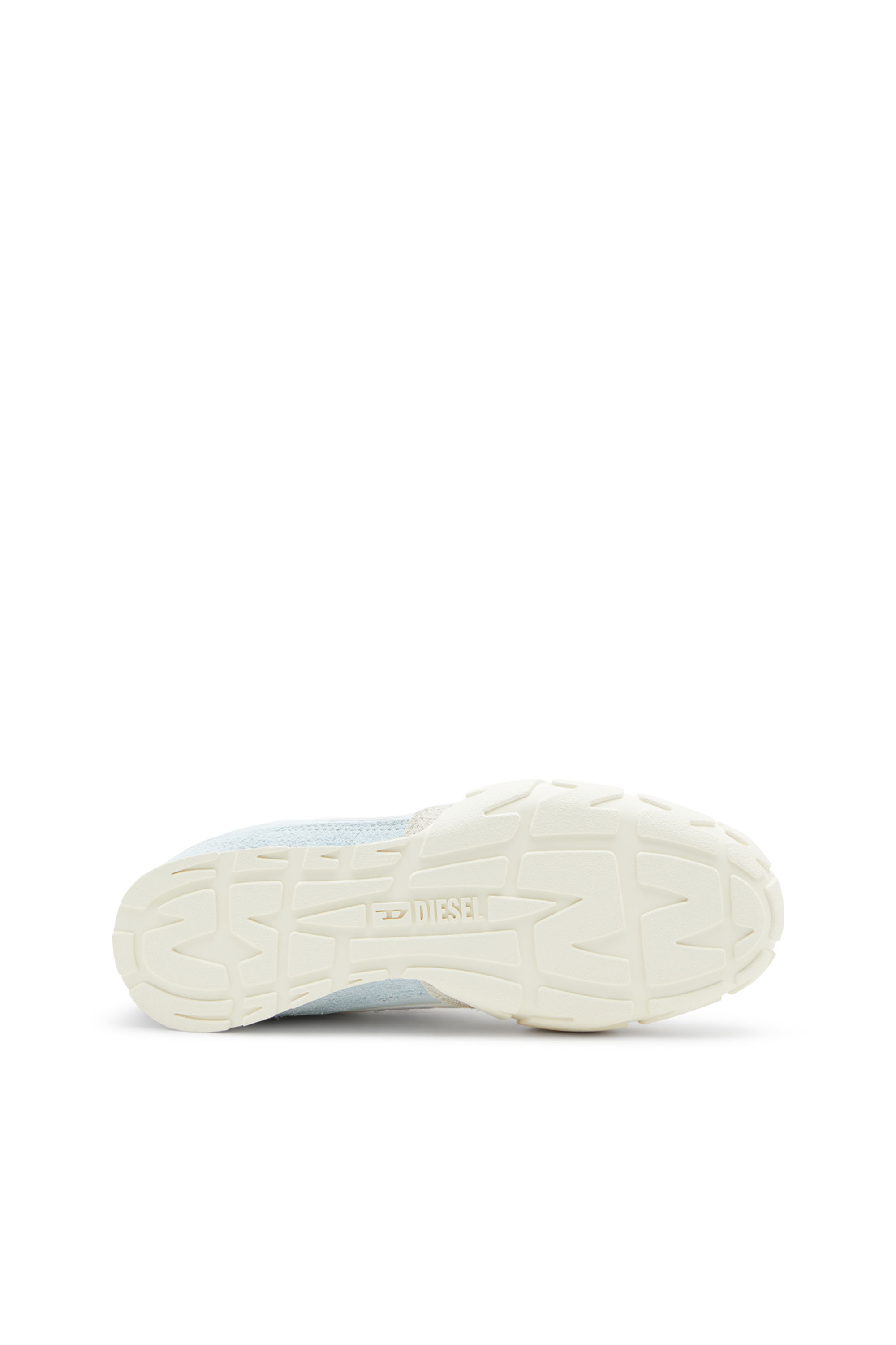 Diesel - S-PAGODHA LOW W, S-Pagodha-Sneaker in pelle, suede e ripstop Donna in Blu - 4